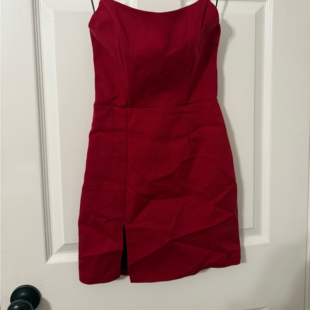 Lane Mini Dress - Red